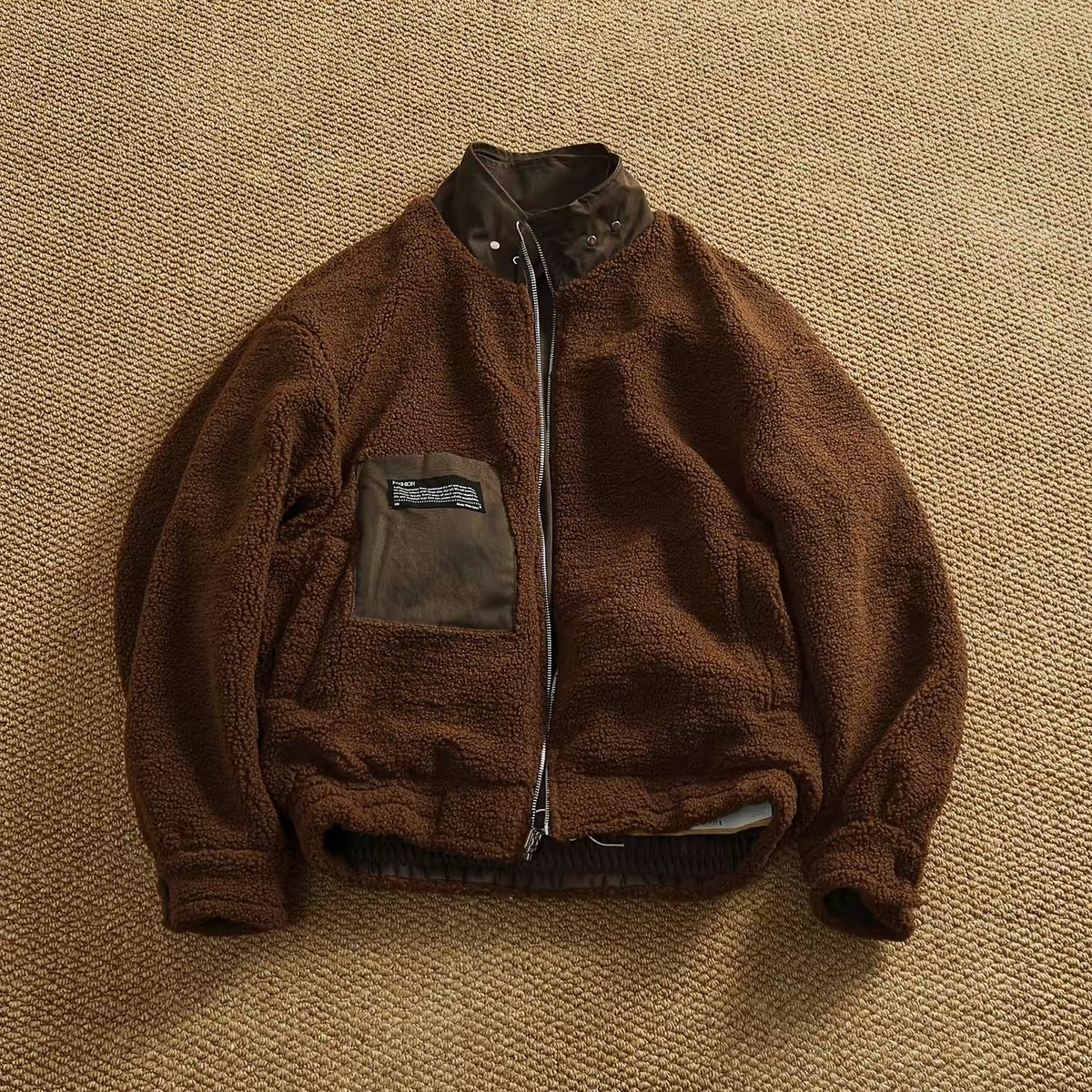 Arden Reversible Sherpa Moto Jacket