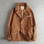 Canyon 100% Cotton Relaxed Blazer Jacket