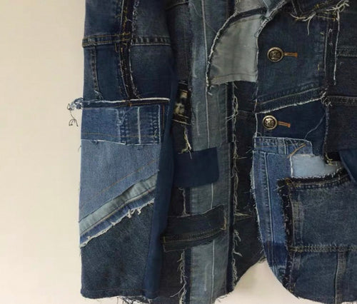 Blue Nomad Handmade Patchwork Blazer