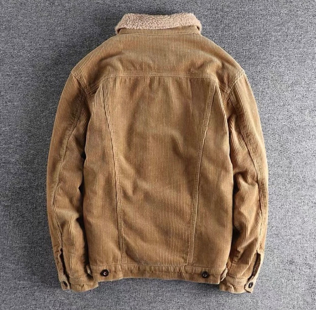 Hudson Sherpa-Lined Corduroy Jacket
