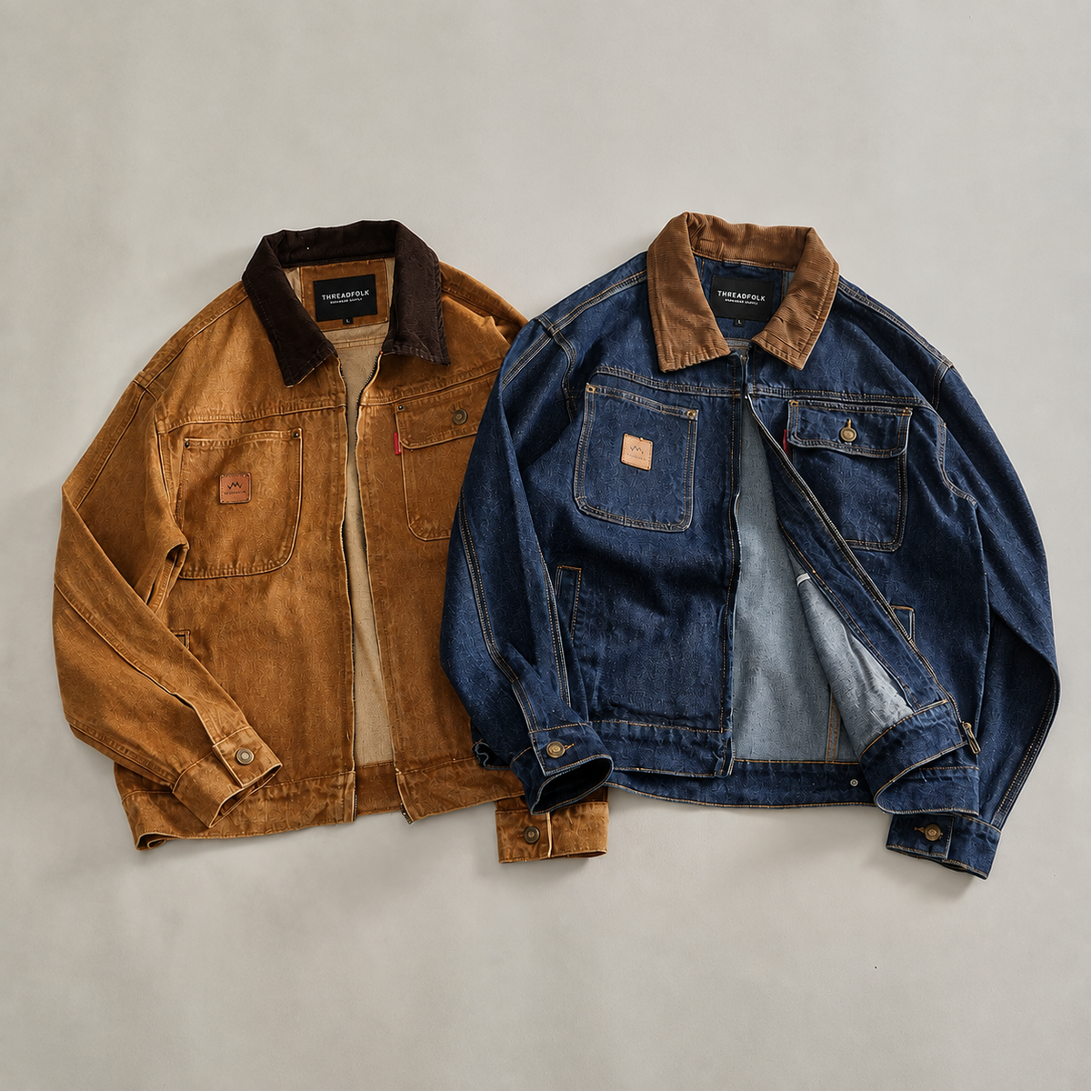 Briar Corduroy Collar Workwear Jacket