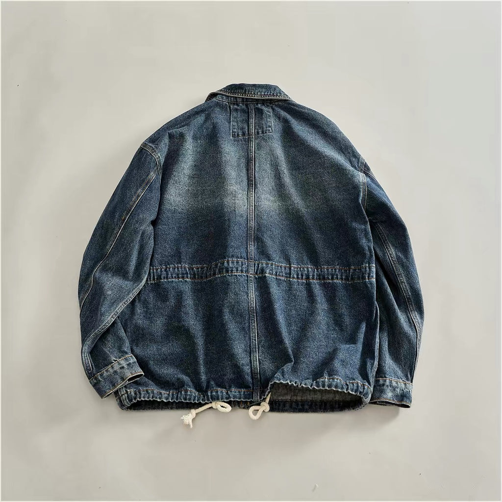 Dawson Washed Utility Denim Jacket