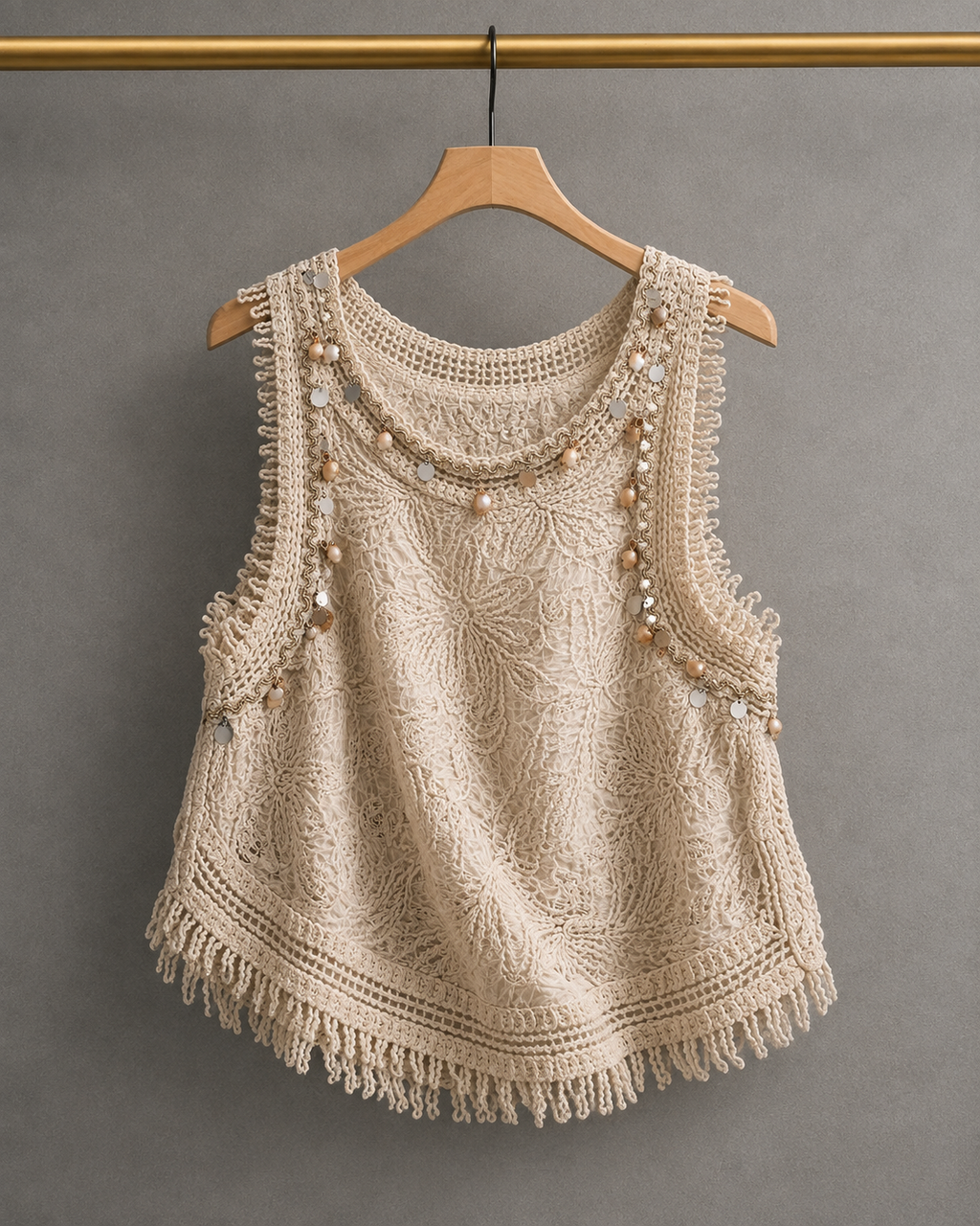Boheme Crochet Tank Top