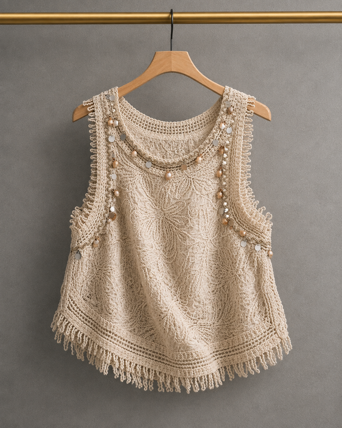 Boheme Crochet Tank Top