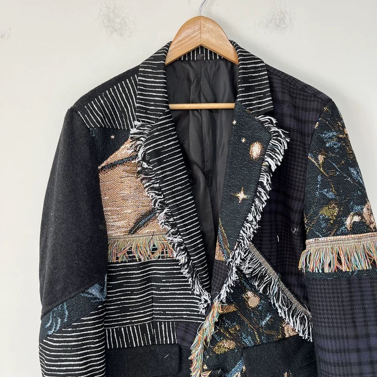 Nightfall Patchwork Jacket - One of a kind