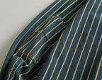 Stripe Cotton Work Shirt