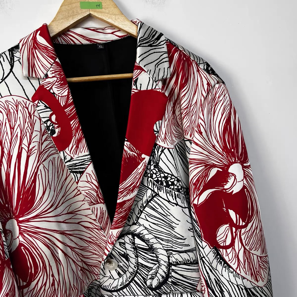 Ink Blossom Blazer