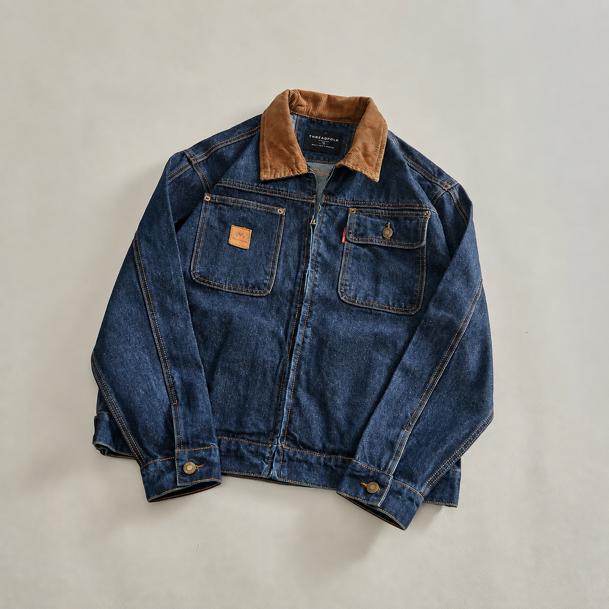 Briar Corduroy Collar Workwear Jacket