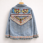 Fringe Embroidered Jacket