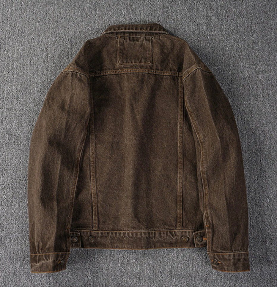 Sawyer Heavyweight Washed Denim Jacket