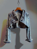 Rebel Stud Denim Jacket