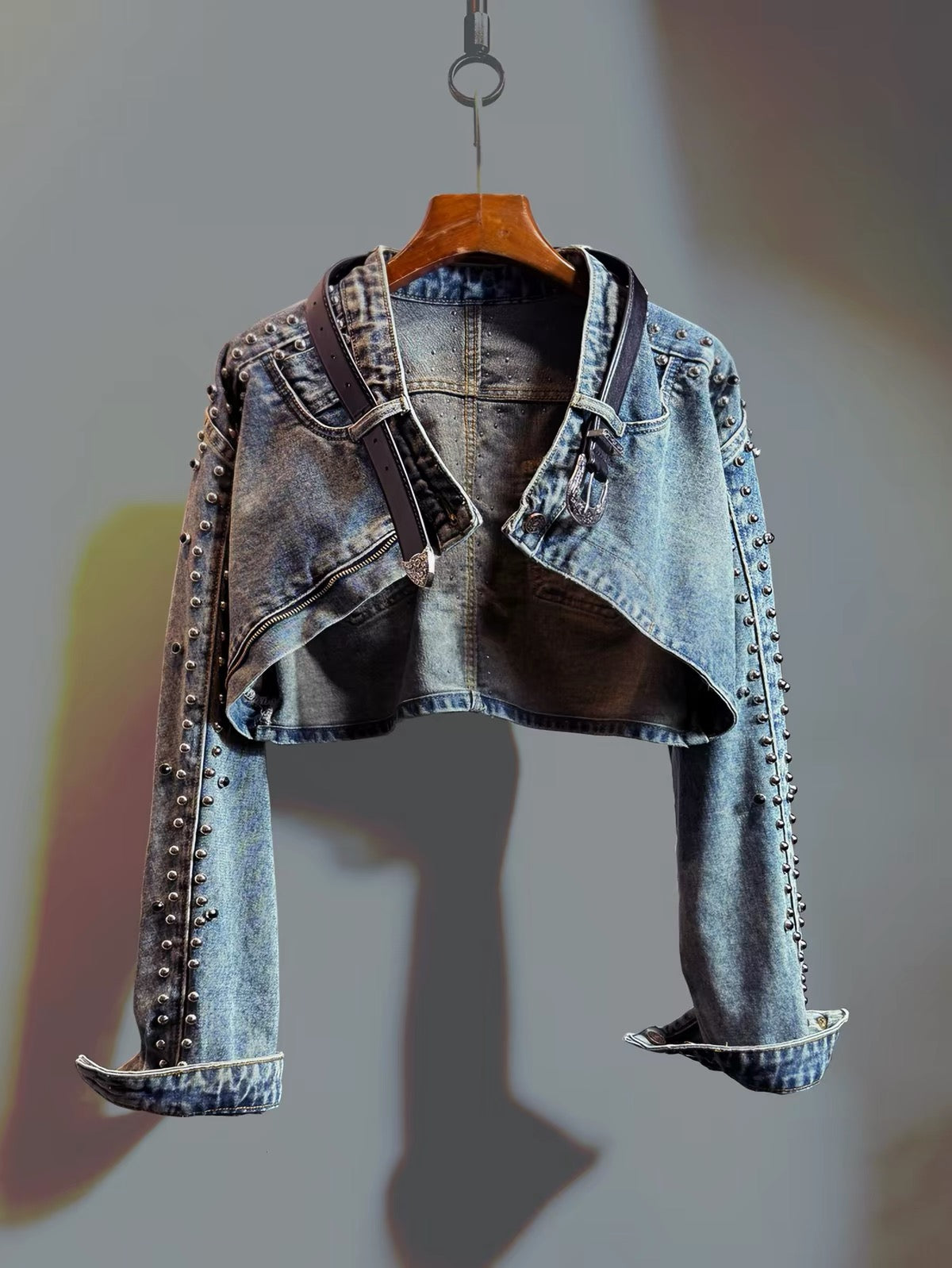Rebel Stud Denim Jacket