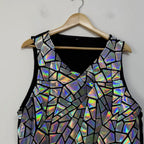 Prism Mosaic Reflective Tank Top