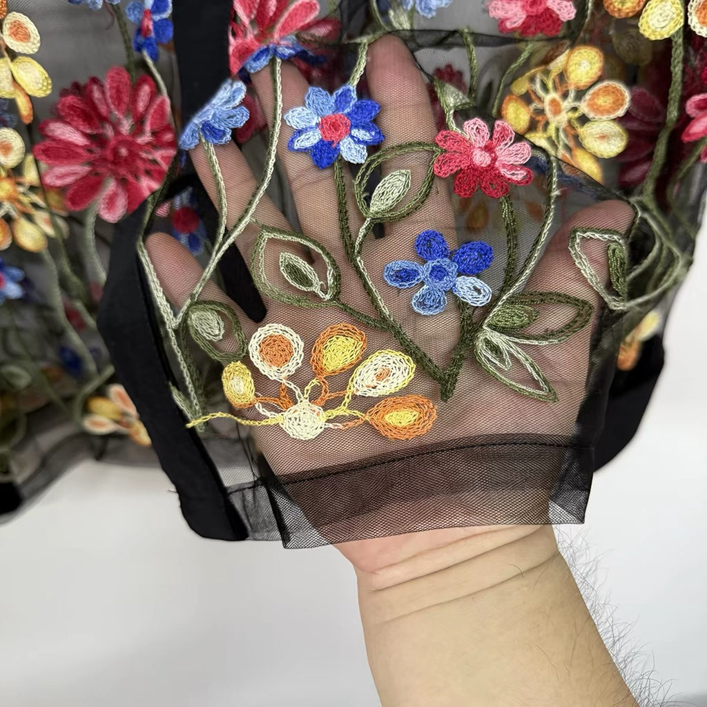 Wildflower Mesh Shirt