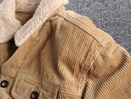 Hudson Sherpa-Lined Corduroy Jacket