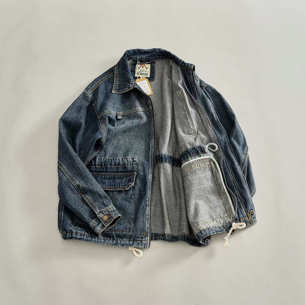 Dawson Washed Utility Denim Jacket