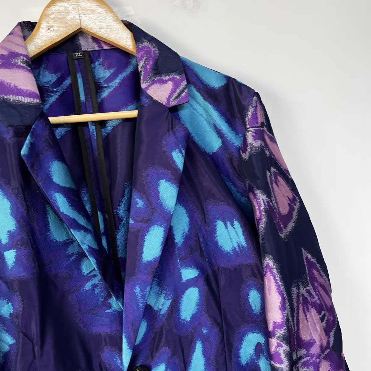 Midnight Bloom Blazer - One-of-a-kind