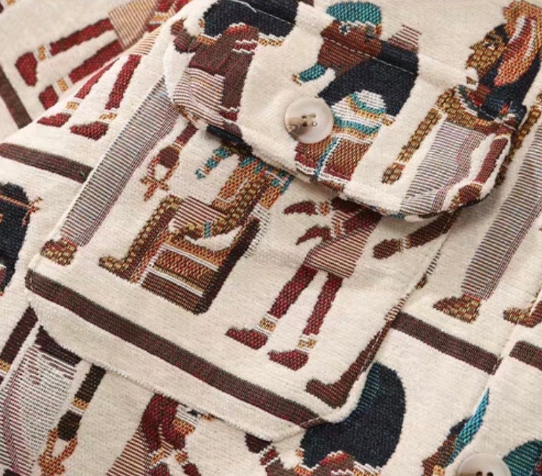 Egyptian Jacquard Art Jacket