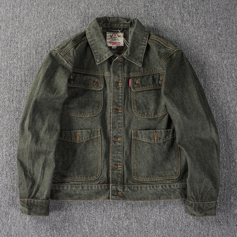 Sawyer Heavyweight Washed Denim Jacket