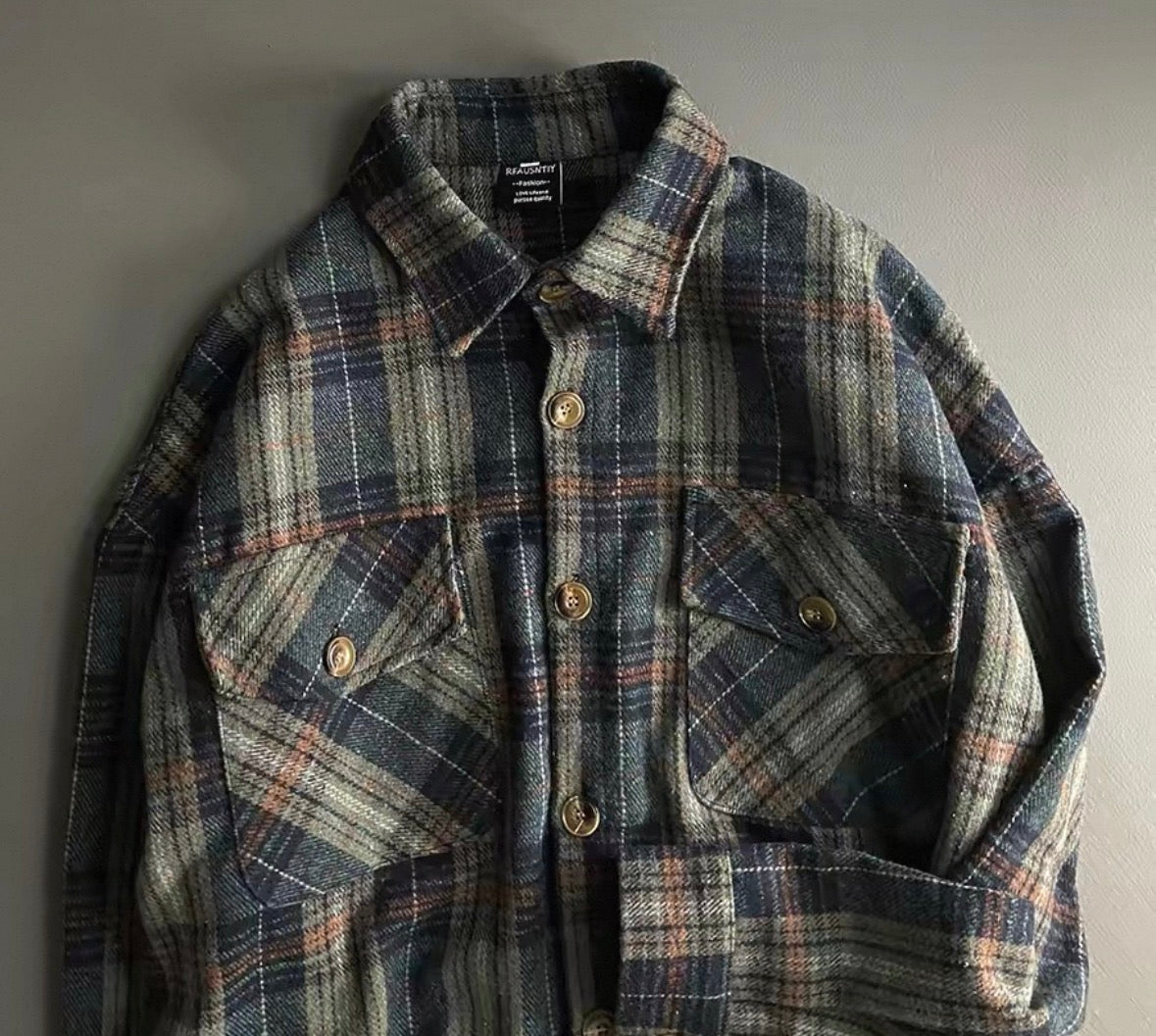 Oakridge Plaid Oversized Shirt Jacket