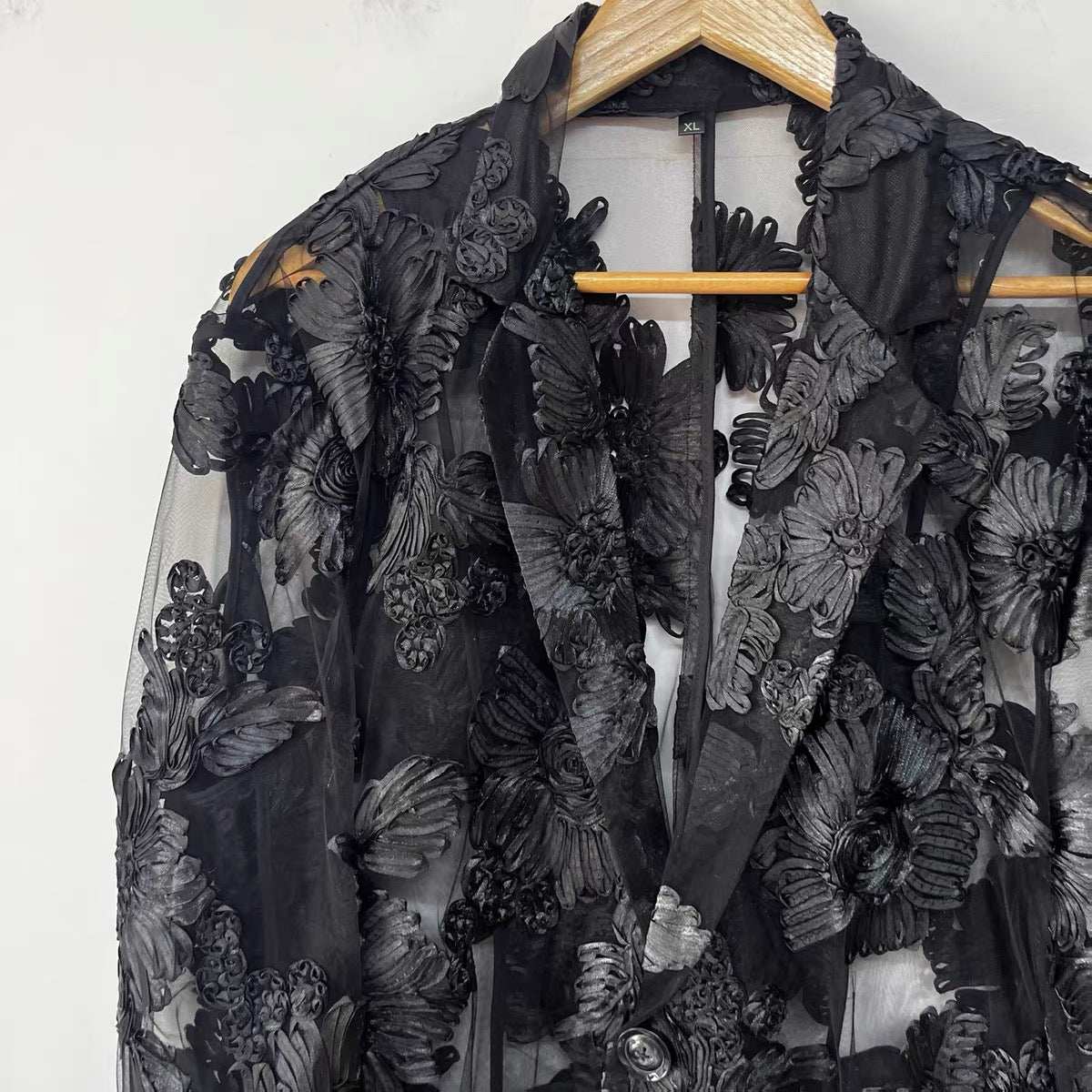 Midnight Bloom Blazer