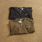 Marlow Heavyweight Washed Henley Shirt