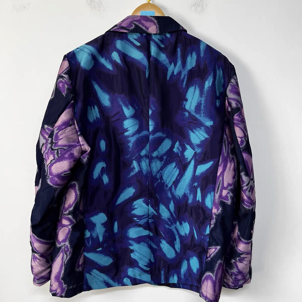 Midnight Bloom Blazer - One-of-a-kind