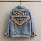 Wild Caravan Reworked Denim Jacket
