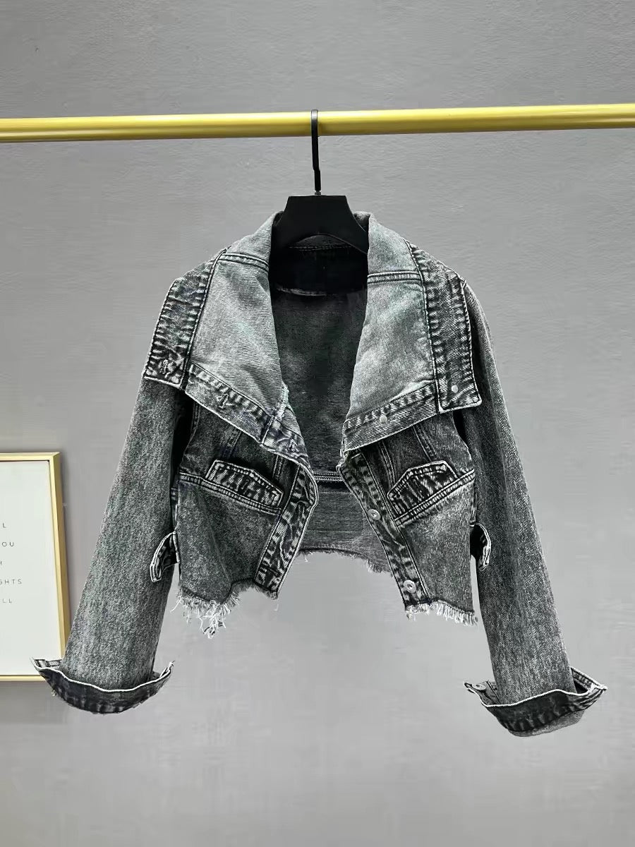 Drift Cropped Denim Jacket