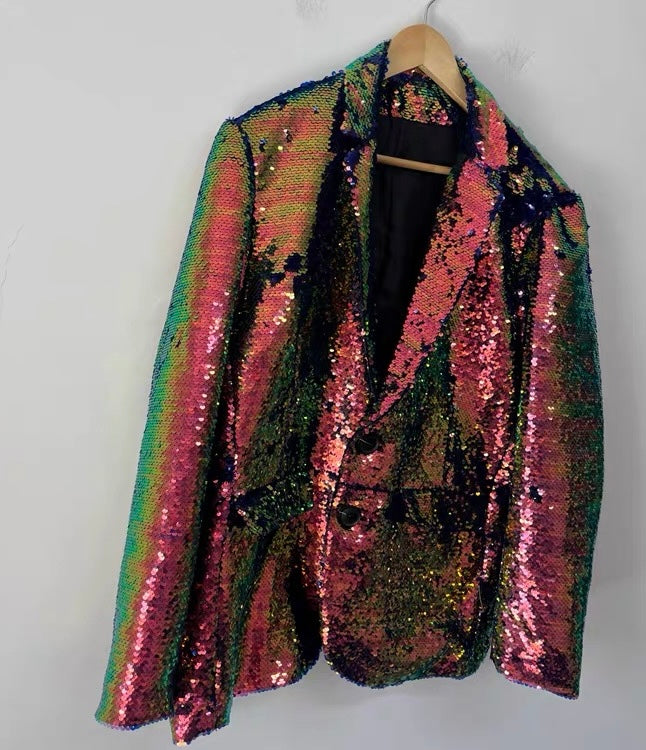 Prism Sequin Blazer