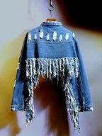 Wild Fringe Denim Jacket