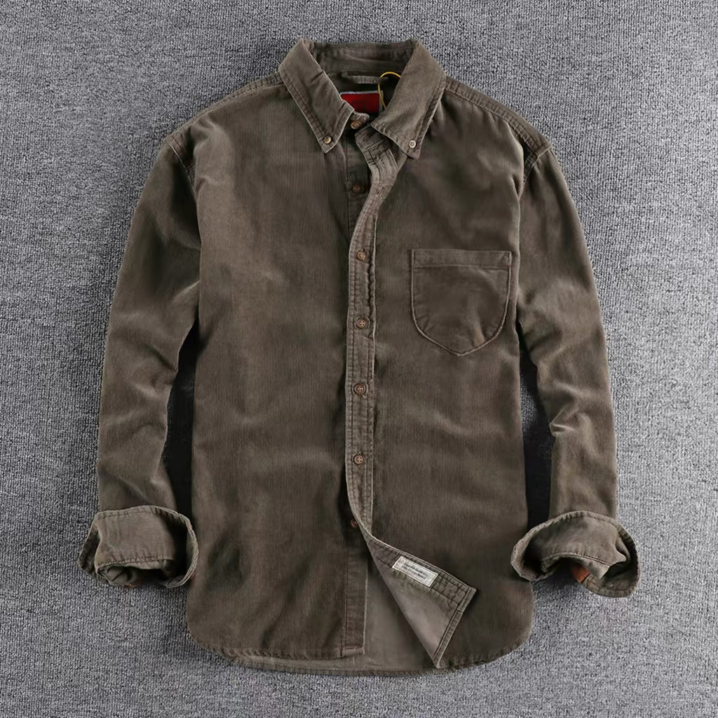Sawyer Corduroy Patch Shirt