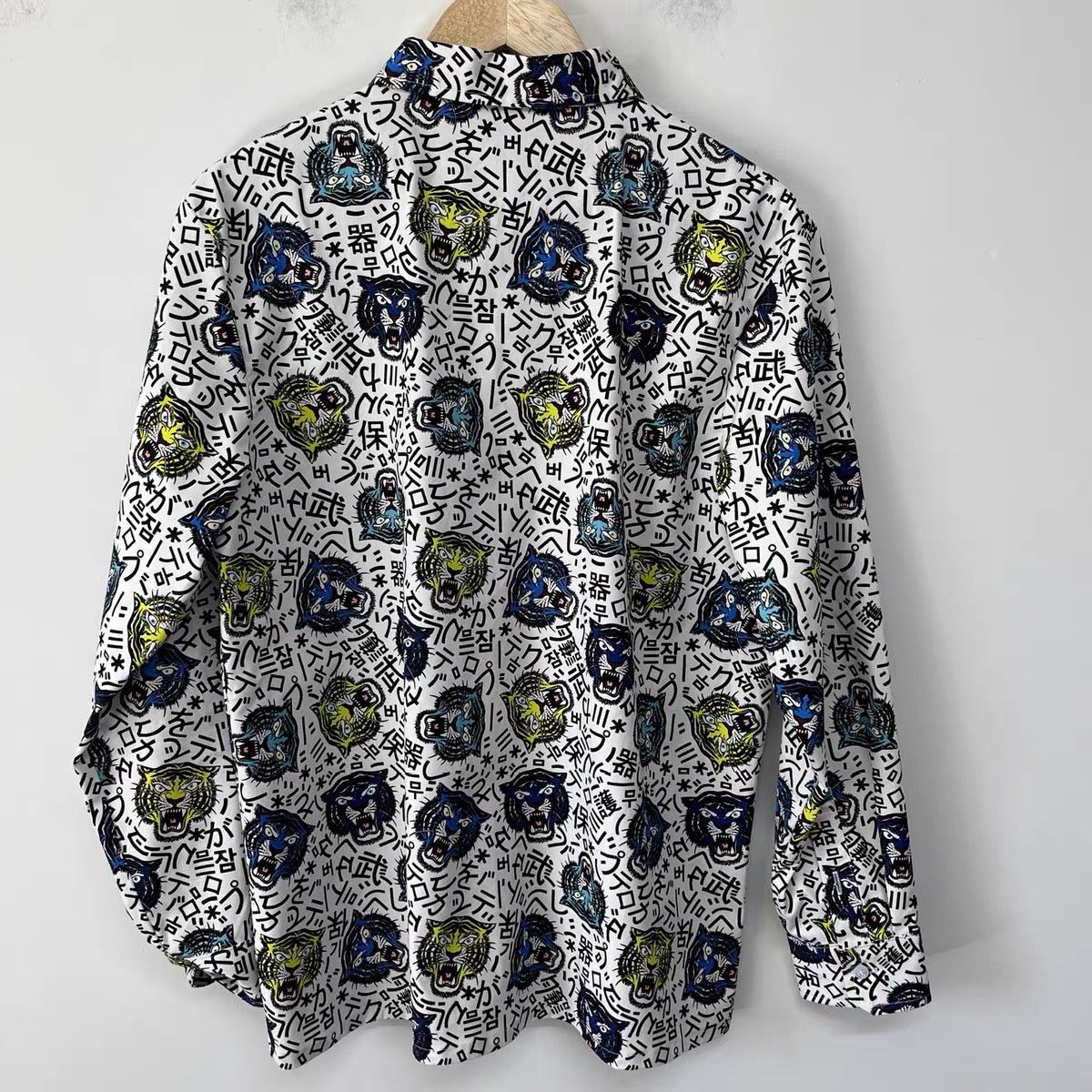 Riot Tiger Handmade Print Shirt
