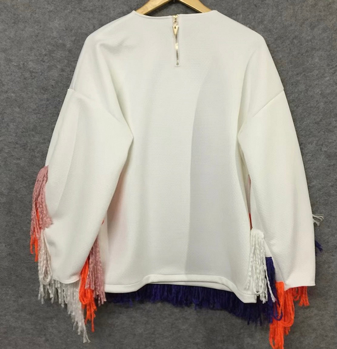 Cascade Fringe Sweater