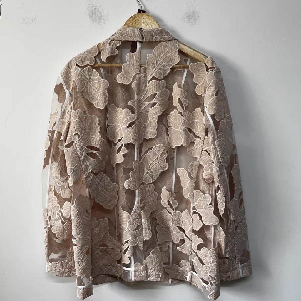 Sandstone Bloom Blazer