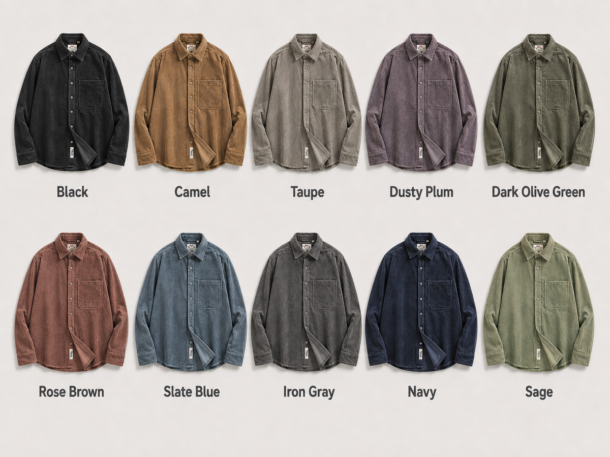 Rowan 100% Cotton Corduroy Shirt