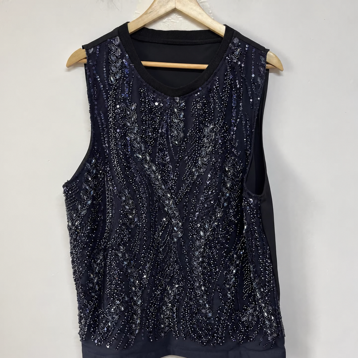 Crystal Beaded Tank Top