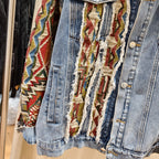 Reworked Patchwork Denim Jacket (E)