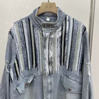 Aurora Sequin Denim Jacket