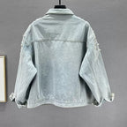Floral Pearl Embellished Jacket (E)