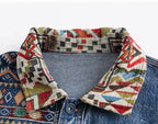 Reworked Patchwork Denim Jacket (E)