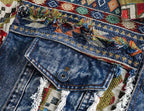 Reworked Patchwork Denim Jacket (E)