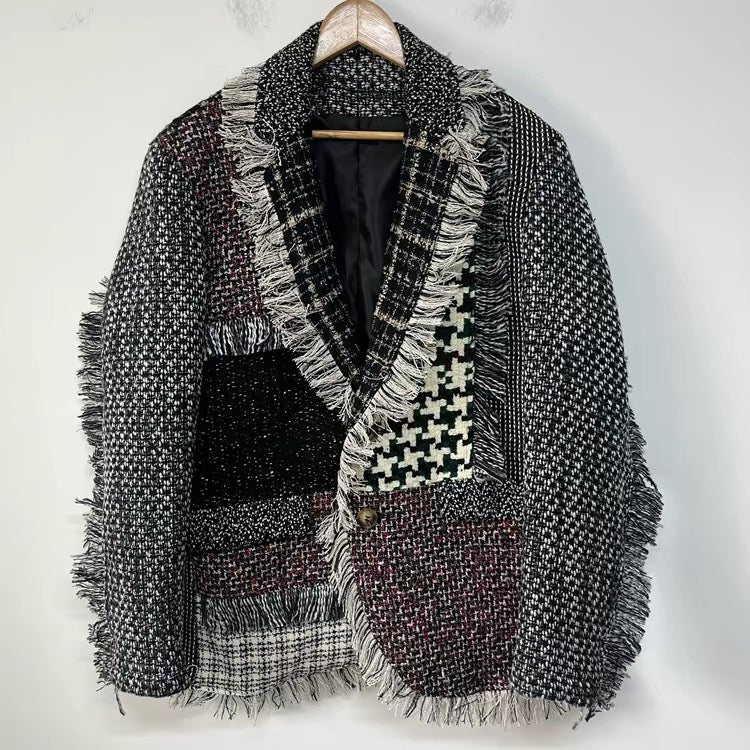 Marlowe Patchwork Blazer