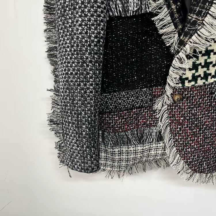 Marlowe Patchwork Blazer