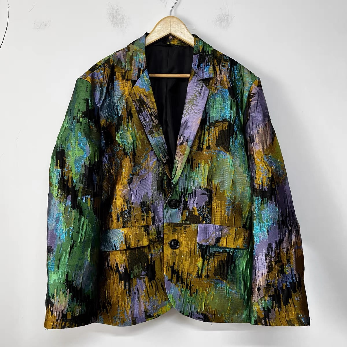 Aurora Jacquard Art Blazer