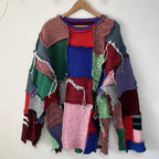 Reworked Kaleido Patchwork Sweater - One of a Kind