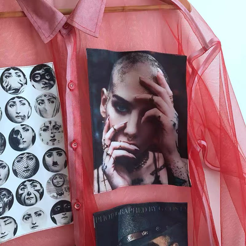 Atelier Organza Shirt - Pop