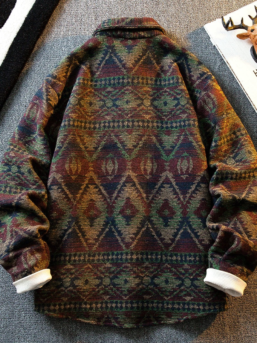Southwestern Marlow Shirt Jacket A05