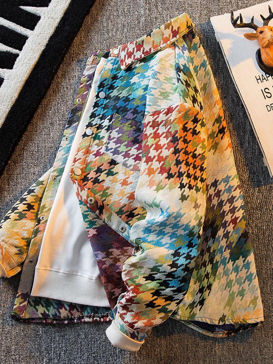 Prism Jacquard Art Jacket A28