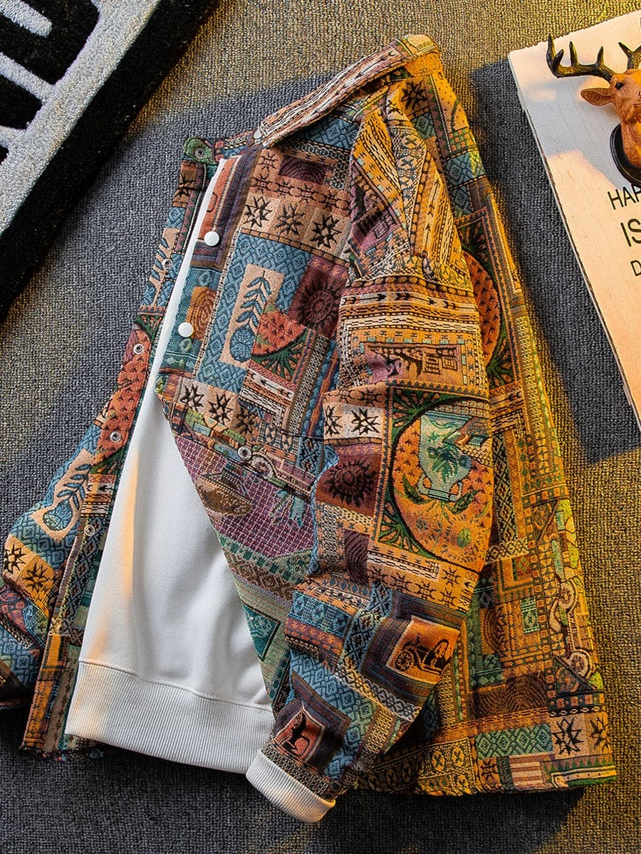 Story Jacquard Art Jacket A21